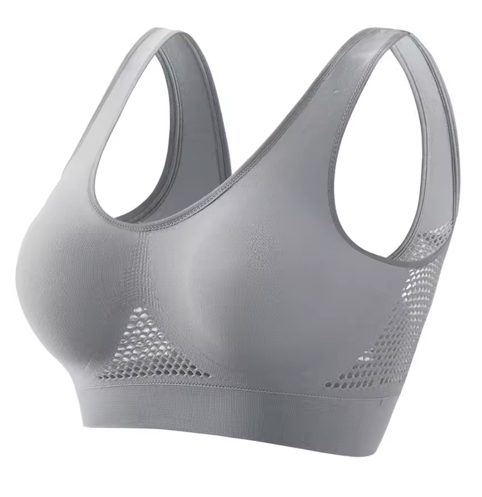 Soutien-gorge sport sans armature — Maintien adapté