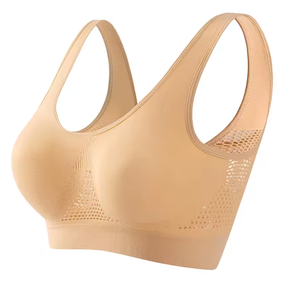 Soutien-gorge sport sans armature — Maintien adapté