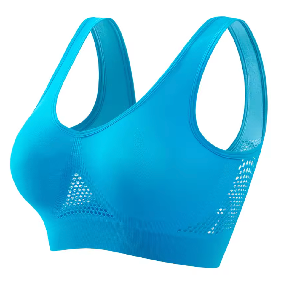 Soutien-gorge sport sans armature — Maintien adapté