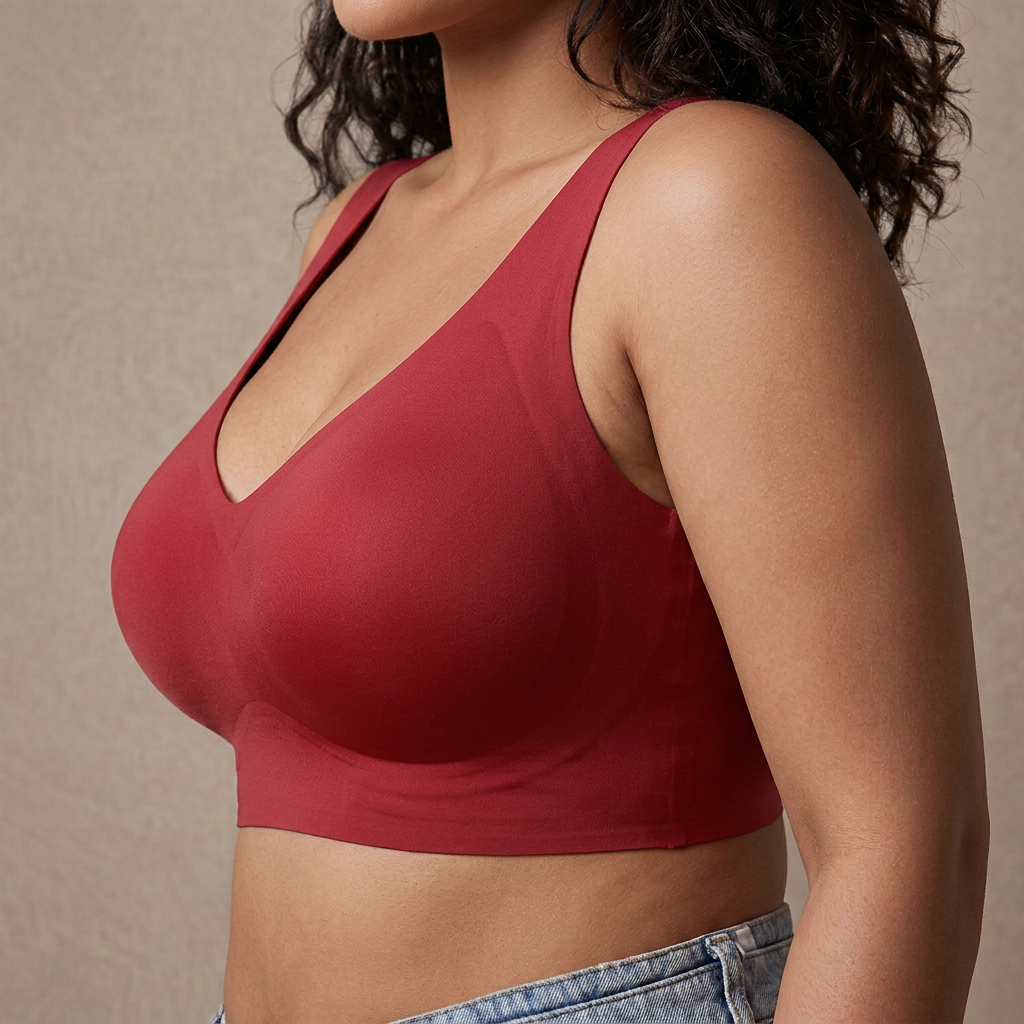 Soutien-gorge Push-Up Sans Coutures Grande Taille