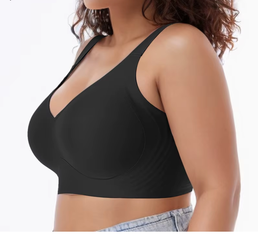 Soutien-Gorge Sans Fil & Sans Couture – Maintien Doux (S–5XL)