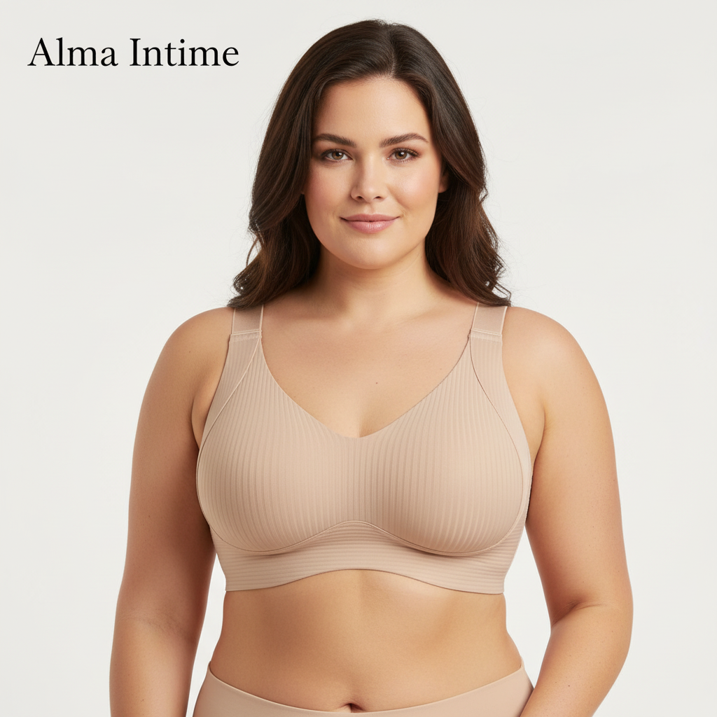 Soutien-gorge push-up sans armatures — confort absolu, de la taille S au 4XL