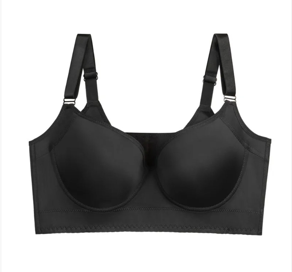 Soutien-Gorge Gainant Sans Armature Grande Taille — Dos Large Correcteur de Posture, Maintien & Silhouette M-6XL