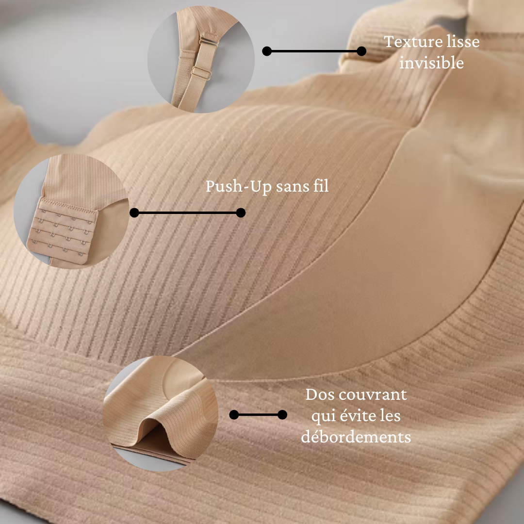 Soutiens gorge Push-Up sans fil pour femmes